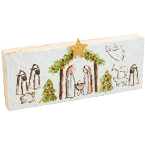 Nativity Plaque