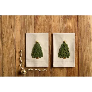 Asrtd Velvet Tree Towels M2