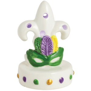 Mardi Gras Light-Upholstered Sitter