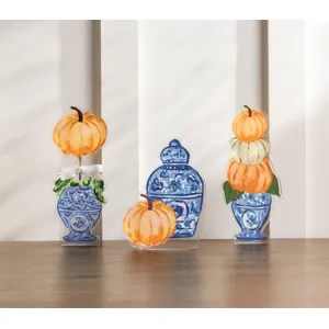 Pumpkin Topiary Sitter