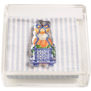 Stripe Topiary Napkin Set