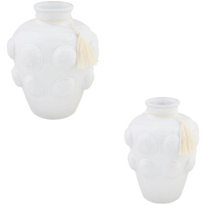 Large Bead Vases