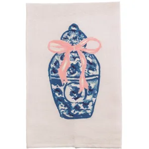 Painted Ginger Jar Towel
