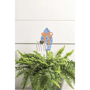Pumpkin Topiary Garden Stakes