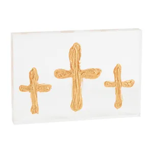 TRIPLE CROSS PLAQUE**