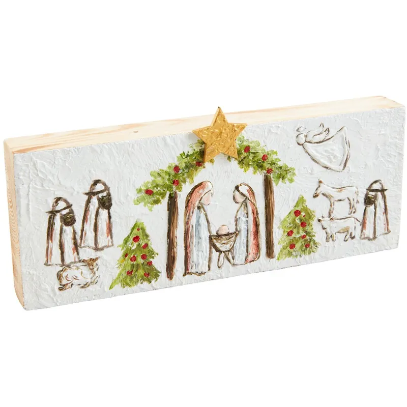 Nativity Plaque