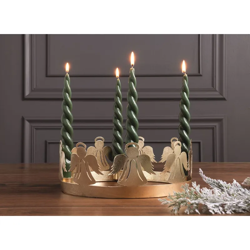 Gold Angel Wreath