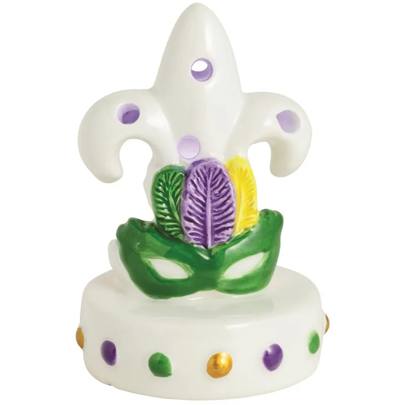 Mardi Gras Light-Upholstered Sitter