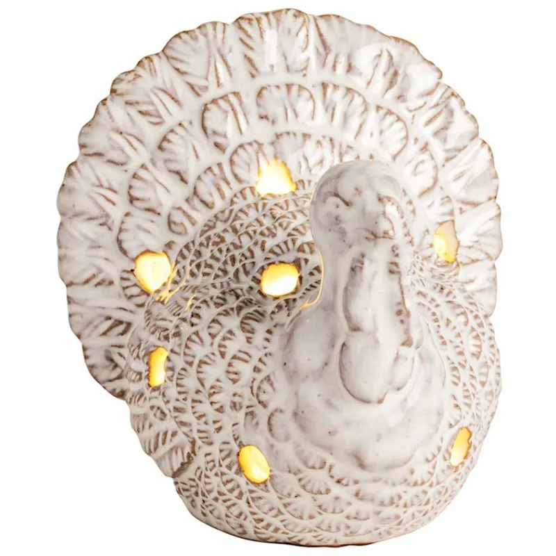 White Turkey Light-Upholstered Sitter