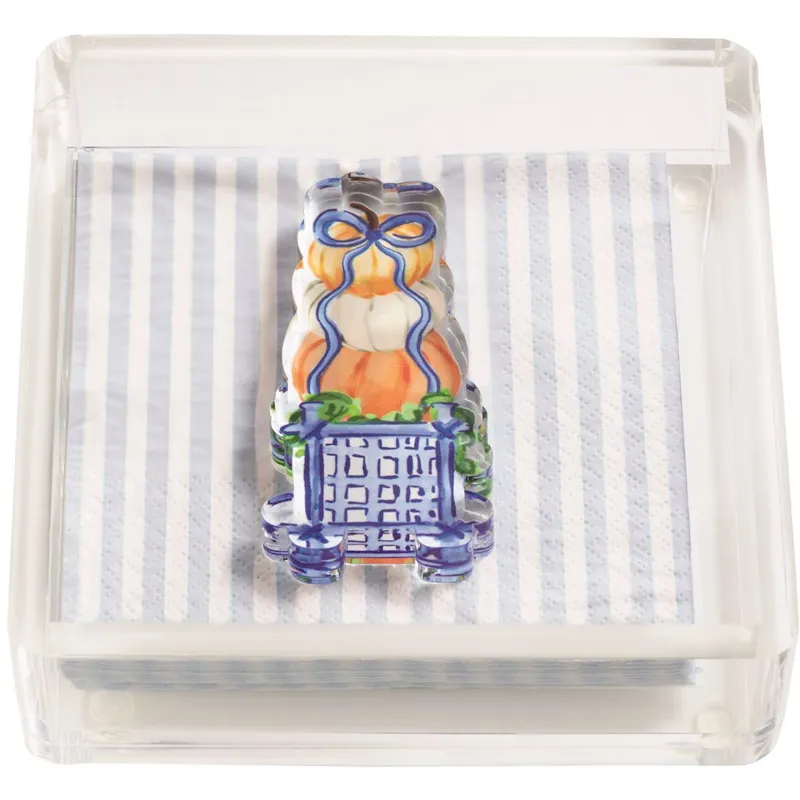 Stripe Topiary Napkin Set