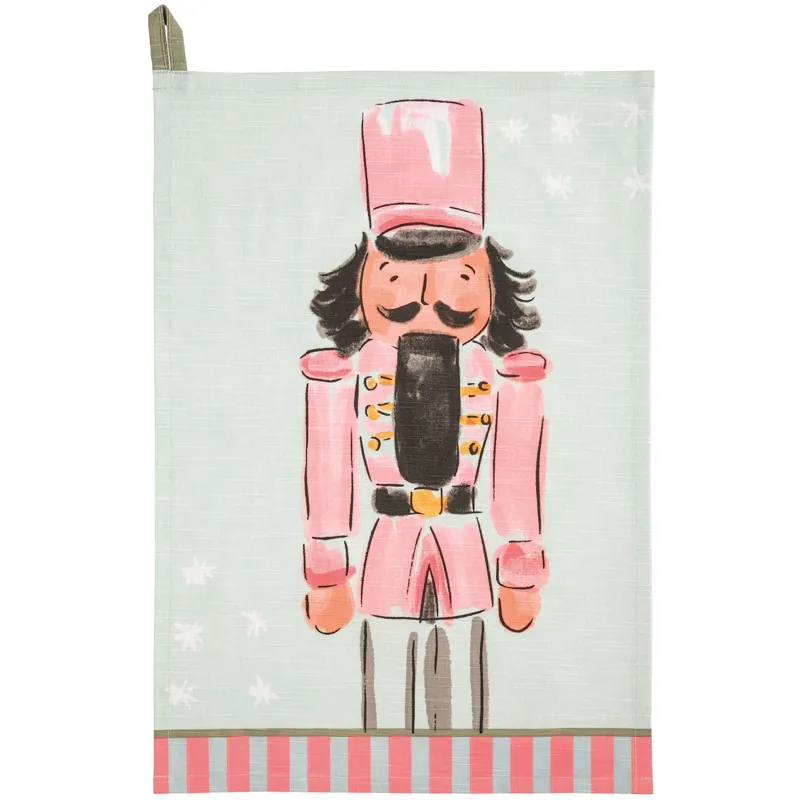 Pink Nutcracker Hand Towel