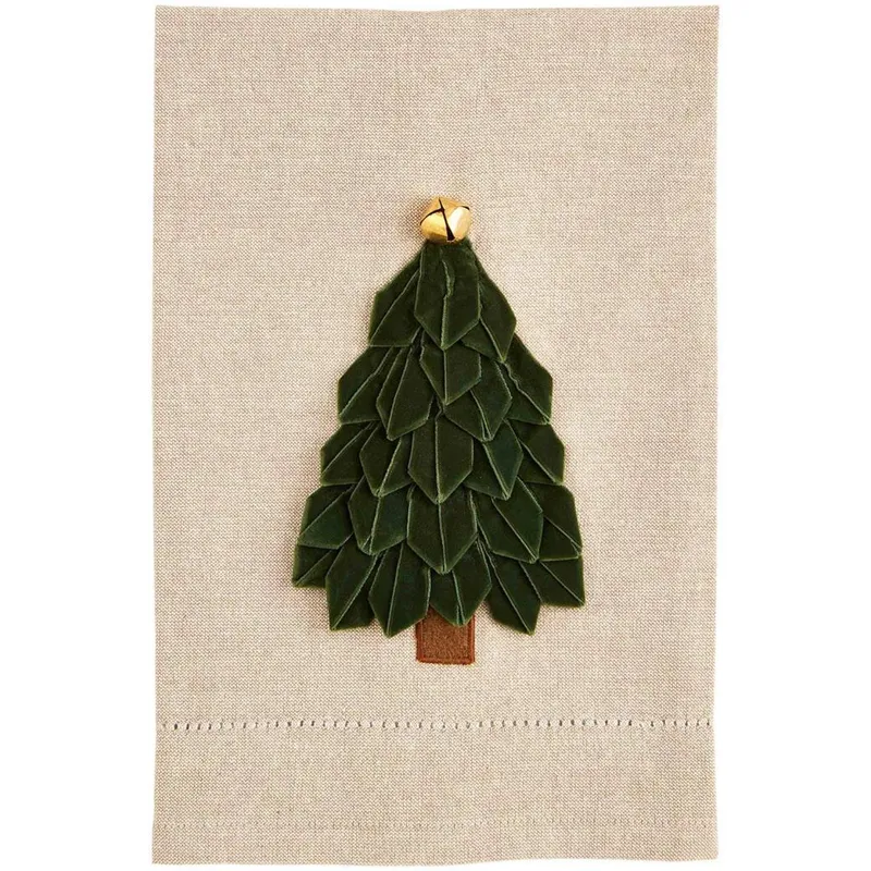 Asrtd Velvet Tree Towels M2