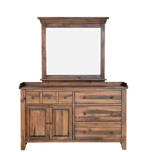 Darrington 2 Door 4 Drawer Dresser & Mirror