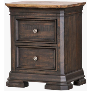 Grand Louie Bedroom 2 Drawer Night Stand (Small)