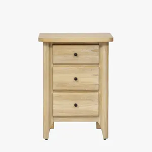 Aria Bedroom 3 Drawer Night Stand (Small)