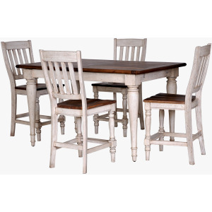 Belmont 5 PC Gathering Height Dining Set