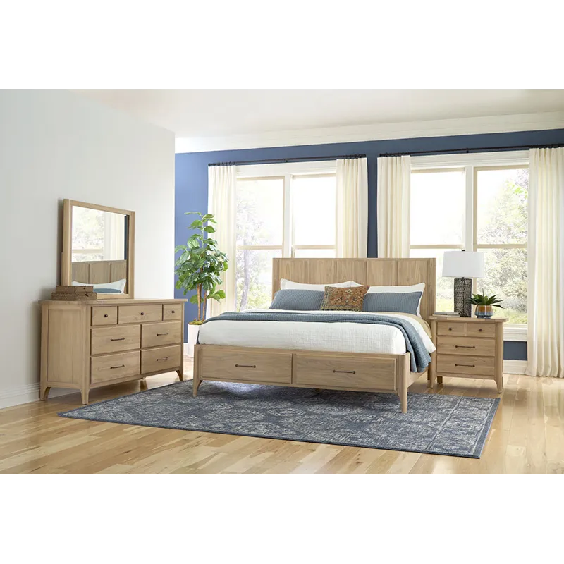 Aria Bedroom 3 Drawer Night Stand (Small)