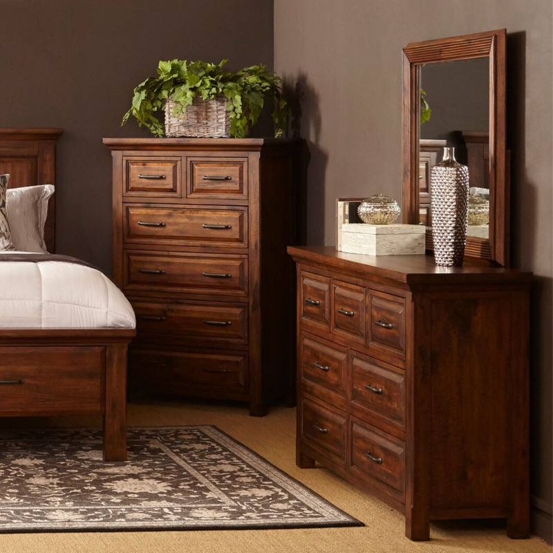Hill Crest 7 Drawer Dresser - Thumbnail 4