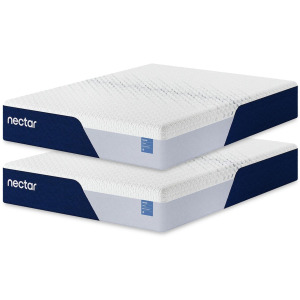Nectar Classic Memory Foam 2 Twin XL Mattresses