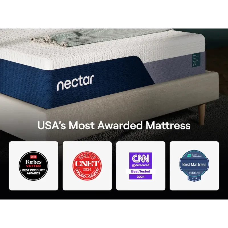 Nectar Premier Memory Foam Queen Mattress