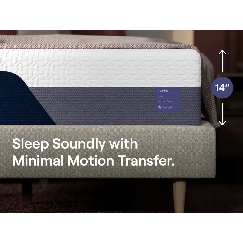 Nectar Luxe Memory Foam Queen Mattress
