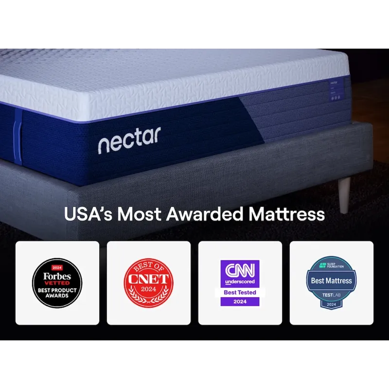 Nectar Luxe Hybrid King Mattress