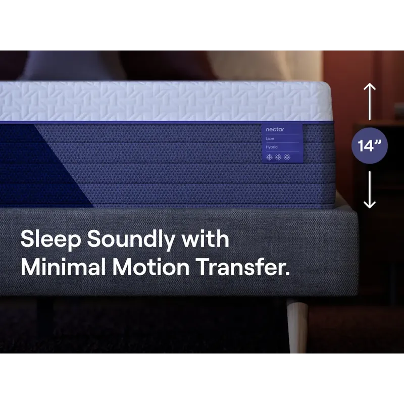 Nectar Luxe Hybrid King Mattress
