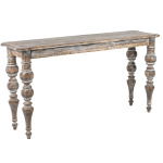 Kaia Console Table - Grey Black