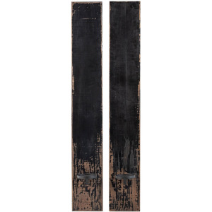 Santa Rosa Tall Sconce Set of 2 Antique Black