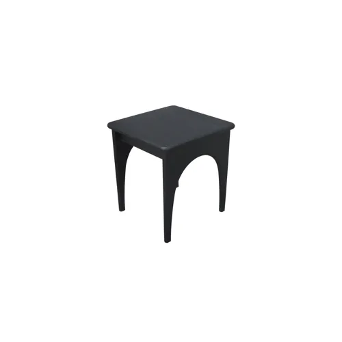 Archer End Table Matte Black