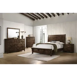 Blue Ridge 5pcs Bed/Dresser/Mirror/Chest/Nightstand - California King