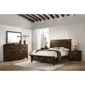 Blue Ridge 5pcs Bed/Dresser/Mirror/2 Nightstands - Queen