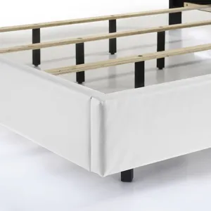 Europa Bed With 2 Nightstand & Panels - King