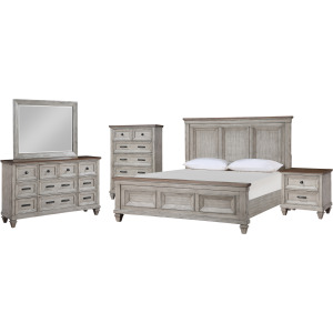 Mariana 5pc-Bed, R, R, S, H - California King