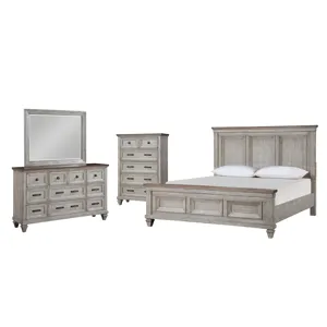 Mariana 4pc Bed, R, R, H - Queen