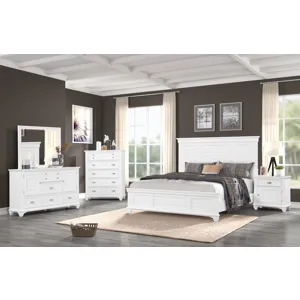 Jamestown Storage Bed Rails White - Queen/King