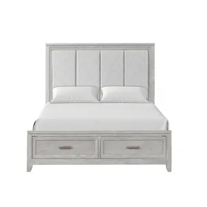 Fiona Bed, Mist Gray - Queen