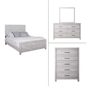 Biscayne 6/6 Ek 4pcs B/Dresser/Mirror/Chest