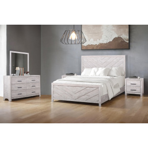 Biscayne 5pcs Bed/Dresser/Mirror/2 Nightstands - King