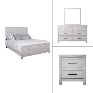 Biscayne 6/0 Wk 4pcs B/Dresser/Mirror Nightstand