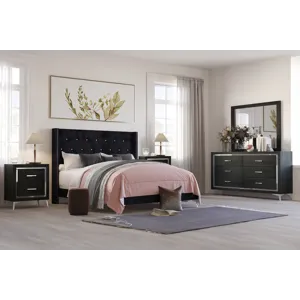 Huxley 5pcs Bed/Dresser/Mirror/2 Nightstands - California King