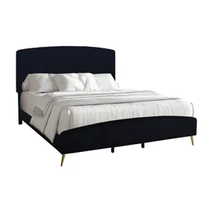 Kailani Black Bed - King