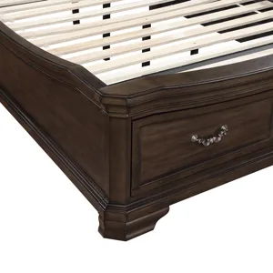 Lyndhurst Walnut Bed Only - Queen