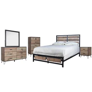 Elk River 6/6 Ek 5pcs B/Dresser/Mirror/Chest/Nightstand