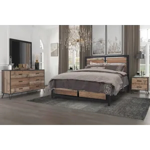 Elk River 5pcs Bed/Dresser/Mirror/2 Nightstands - Queen