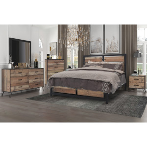 Elk River 6pcs Bed/Dresser/Mirror/Chest/2 Nightstands - Queen