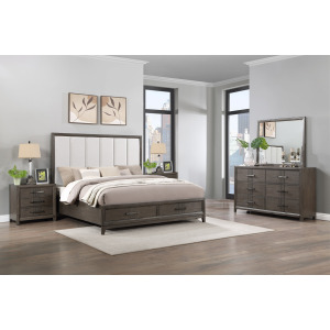 Landon 5pcs Bed/Dresser/Mirror/2 Nightstands - King