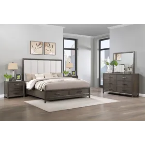 Landon 5pcs Bed/Dresser/Mirror/2 Nightstands - Queen