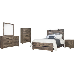Misty Lodge 5pcs Bed/Dresser/Mirror/Chest/Nightstand - King