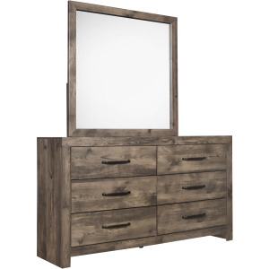 Misty Lodge 2pc Dresser & Mirror Set